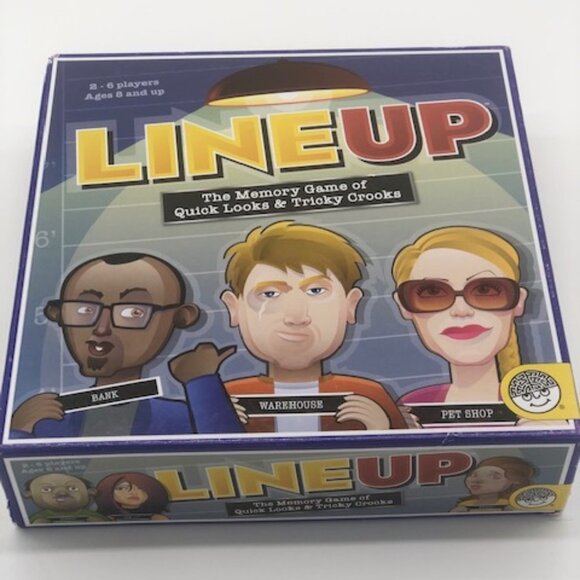 Mindware Line Up (The Memory Game of Quick Looks & Tricky Crooks) - Picture 1 of 6